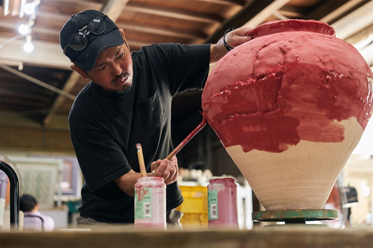 Masafumi Onishi, 4th generation Tanbun Kiln owner